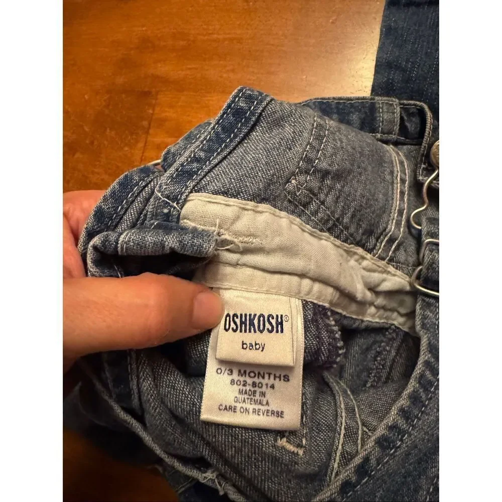 Baby Vintage Oshkosh pant and overall bundle size 0-3 months